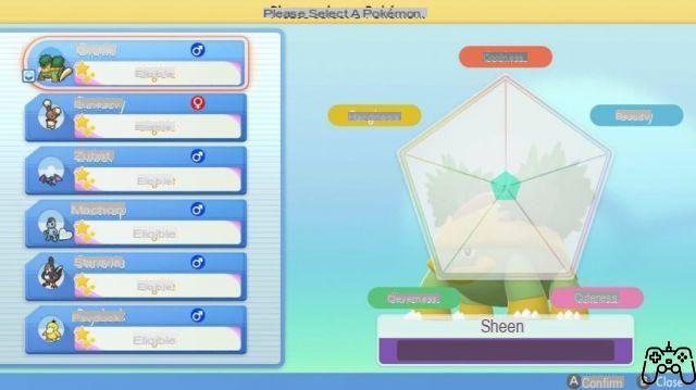 Como participar dos Super Show Contests em Pokémon Brilliant Diamond e Shining Pearl