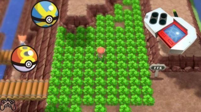 Cómo realizar Cacería Brillante usando Poké Radar en Pokémon Diamante Brillante y Perla Brillante