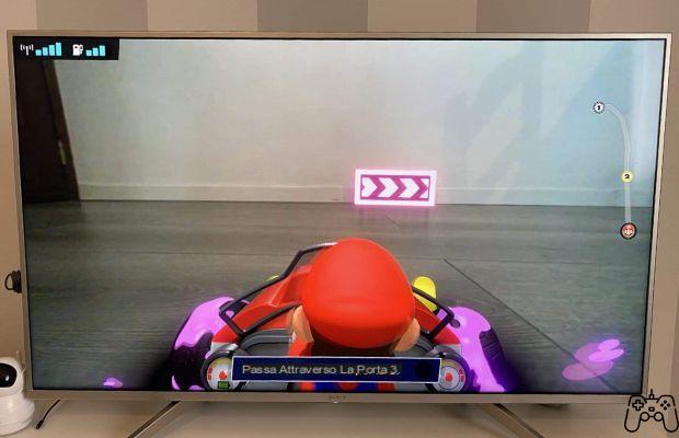 Race in the living room with Mario Kart Live Home Circuit!