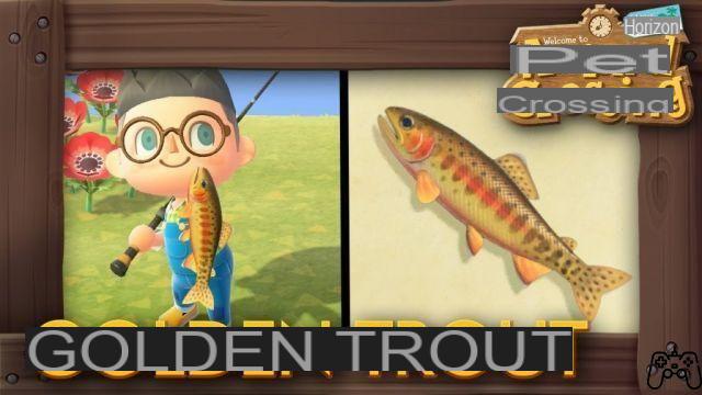 Animal Crossing New Horizons : comment pêcher la truite dorée