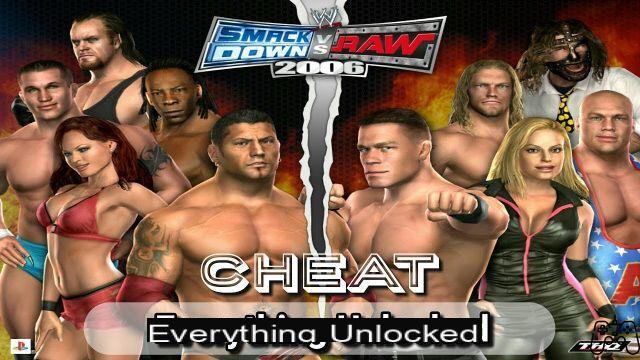 WWE Smackdown! vs Raw 2006 - Trucchi