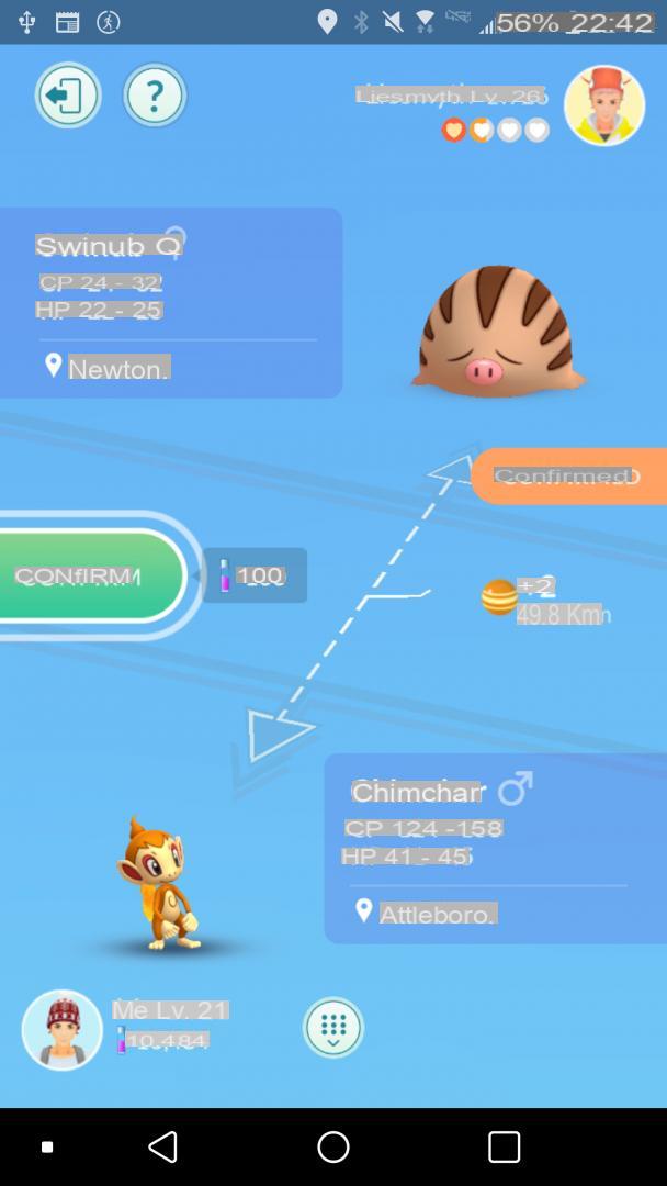 Cómo intercambiar con amigos en Pokémon GO