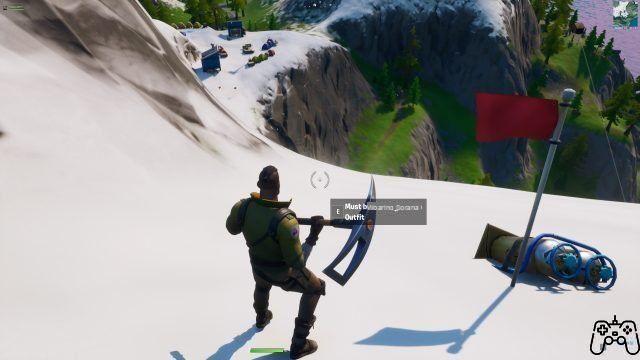 Fortnite | Find the hidden pickaxe on the rising chaos loading screen