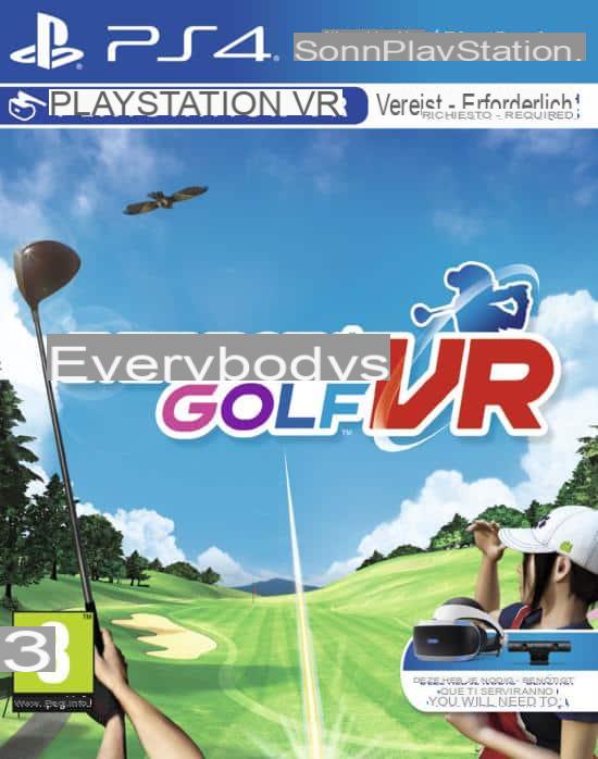 Everybody's Golf VR, o golfe é a realidade virtual de todos