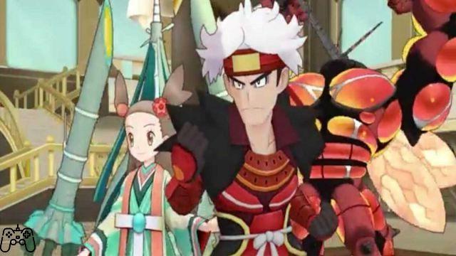 The special costume sync pair Guzma and Buzzwole move in Pokémon Masters EX