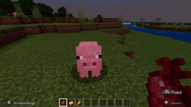 ¿Qué comen los cerdos en Minecraft?