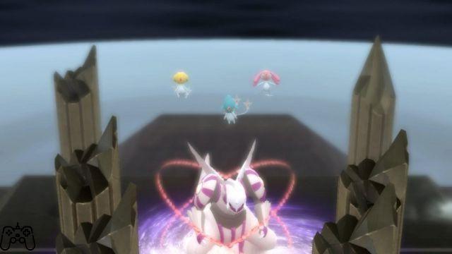 How to register Dialga in Pokémon Shining Pearl and Palkia in Shining Diamond on your Sinnoh Pokédex