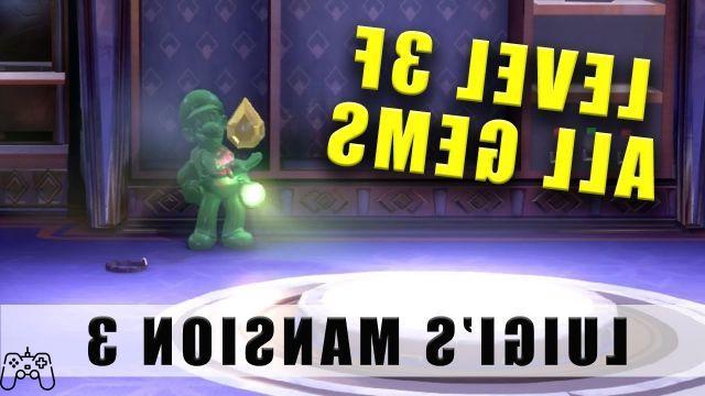 Luigi's Mansion 3: all the gems floor by floor in video