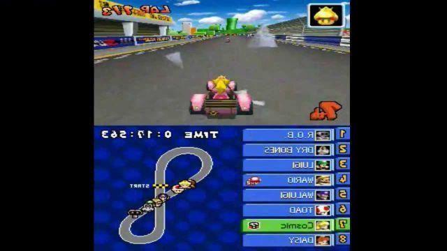 The complete solution of Mario Kart DS
