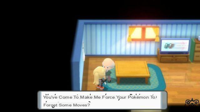 Onde encontrar o eliminador de movimentos em Pokemon Brilliant Diamond e Shining Pearl?